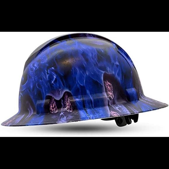 Men women Acerpal Full Brim Hat OSHA construction approved safety helmet skull - Picture 8 of 13